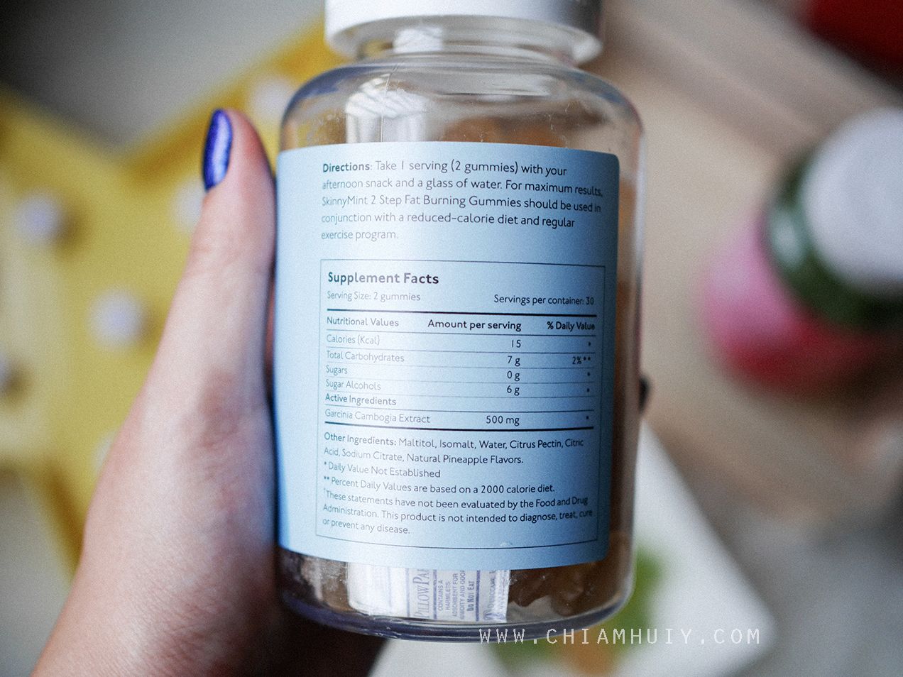 Skinnymint Super Fat Burning Gummies [Review] Celine Chiam